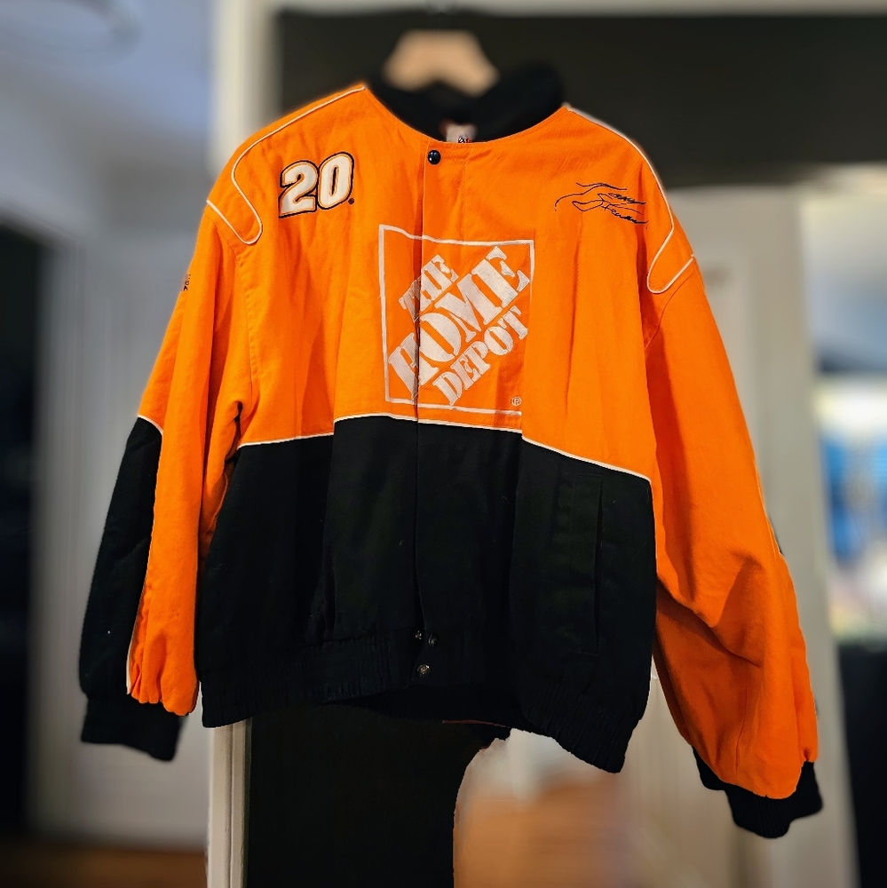 Winners Circle Racing Track Bomber Jacket Large - Picture 7 of 8